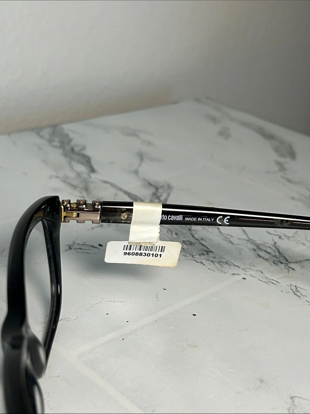 Roberto Cavalli Martinica 715 Marble Cat Eye Eyeglasses 54-17-140 NWT